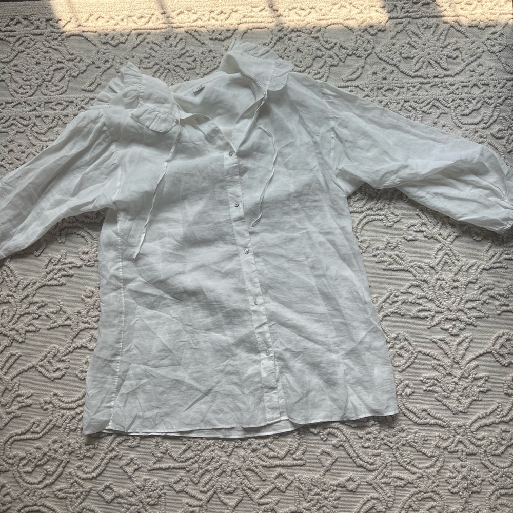Aritzia Wilford - Linen Button Down - image 1